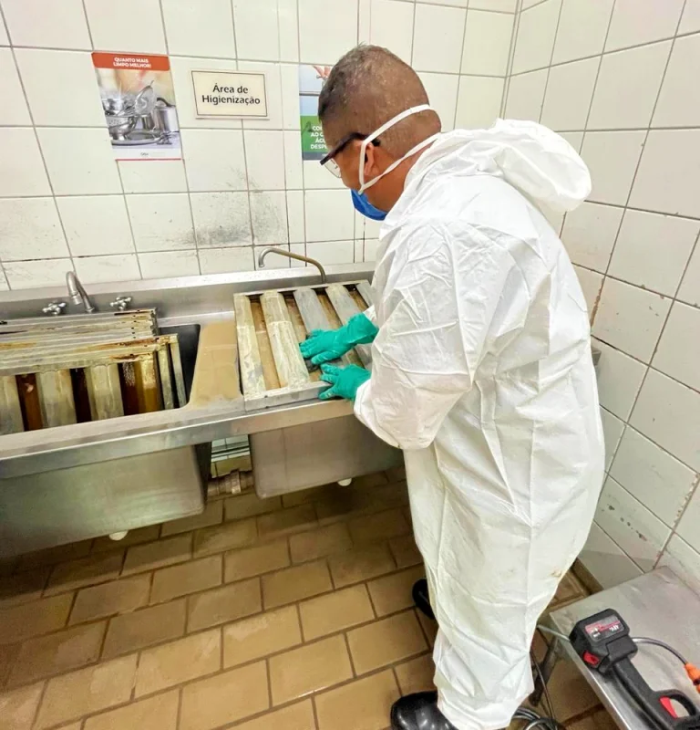 Limpeza cozinha industrial